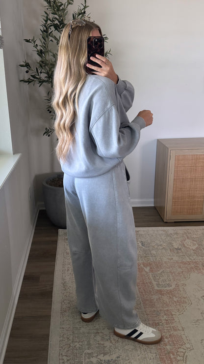 Everyday Barrel Sweatpants / Sleet Grey