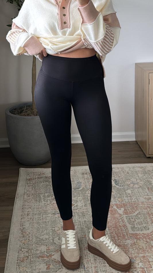 Butter Leggings / Black