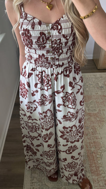 Rylee Floral Jumpsuit