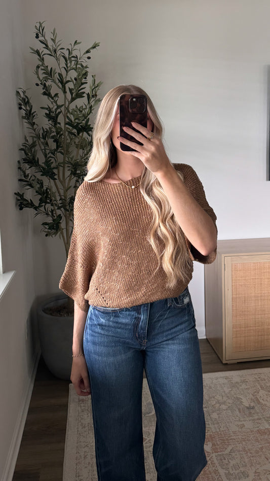 Paris Knit Top / Honey
