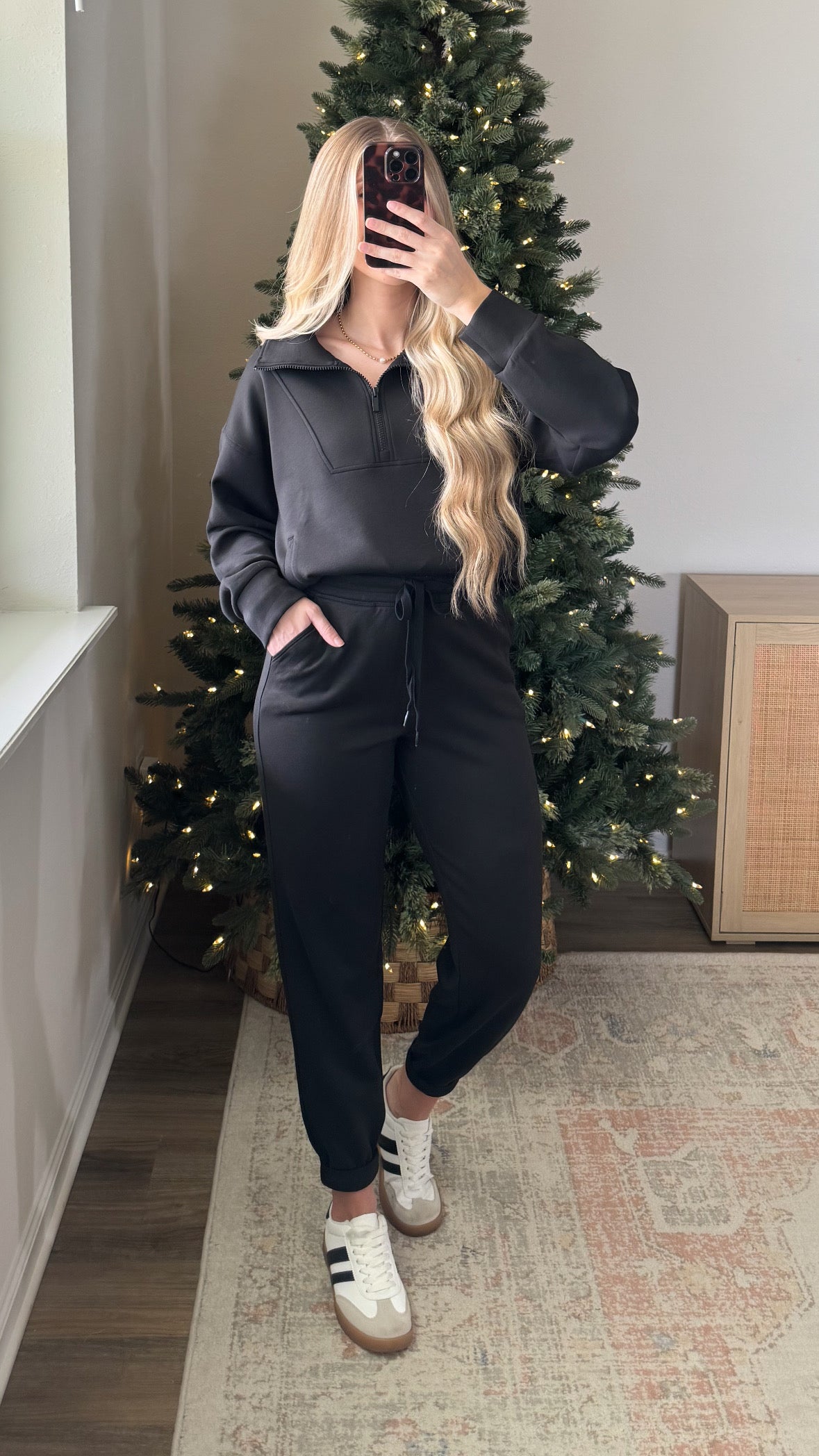 Scuba Jogger Lounge Set / Black