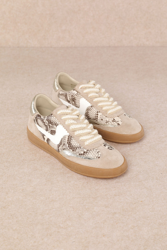 Snakeskin Sneaker