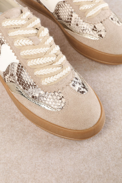Snakeskin Sneaker