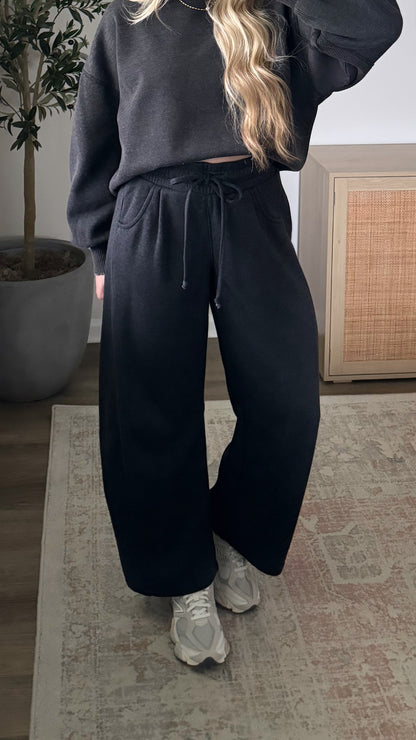 Everyday Fleece Barrel Set / Black