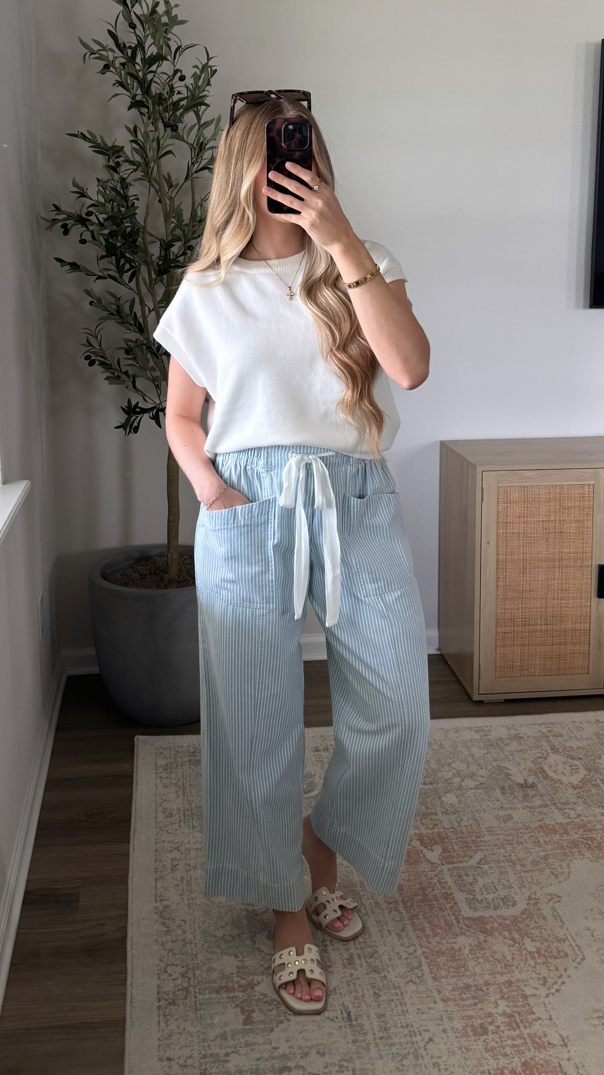 Vineyard Striped Pants