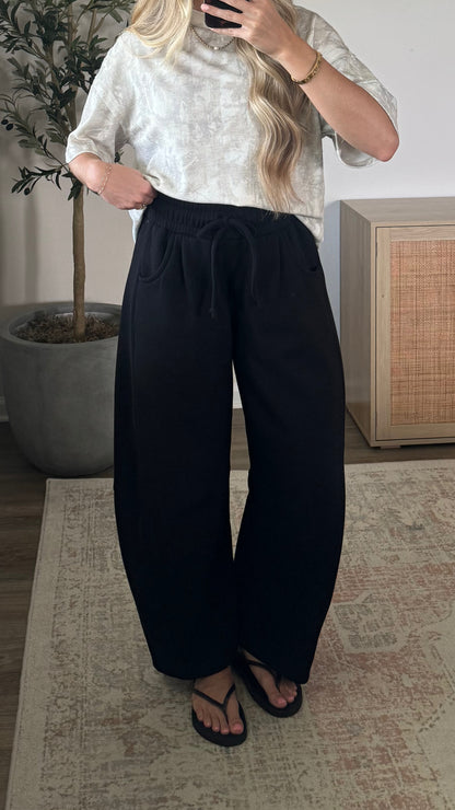 Barrel Sweatpants / Black