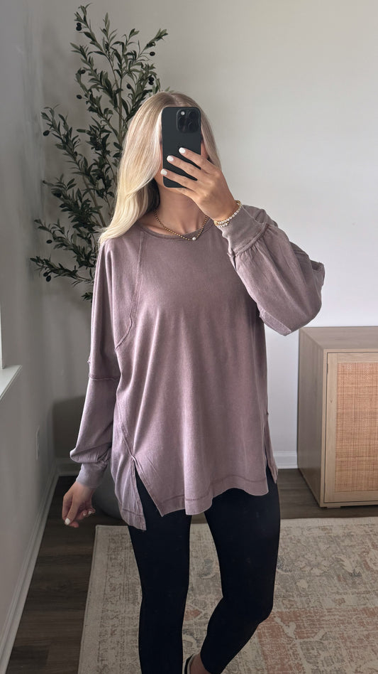 Lightweight Long Sleeve / Chestnut