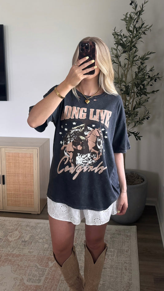Long Live Cowgirls Tee