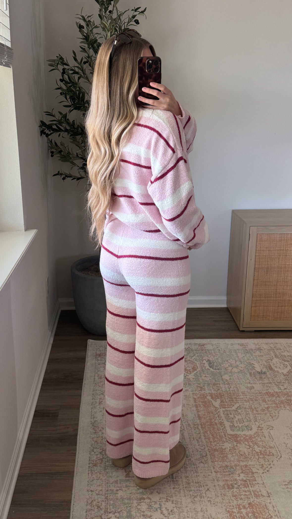 Cupids Striped Set / Pink