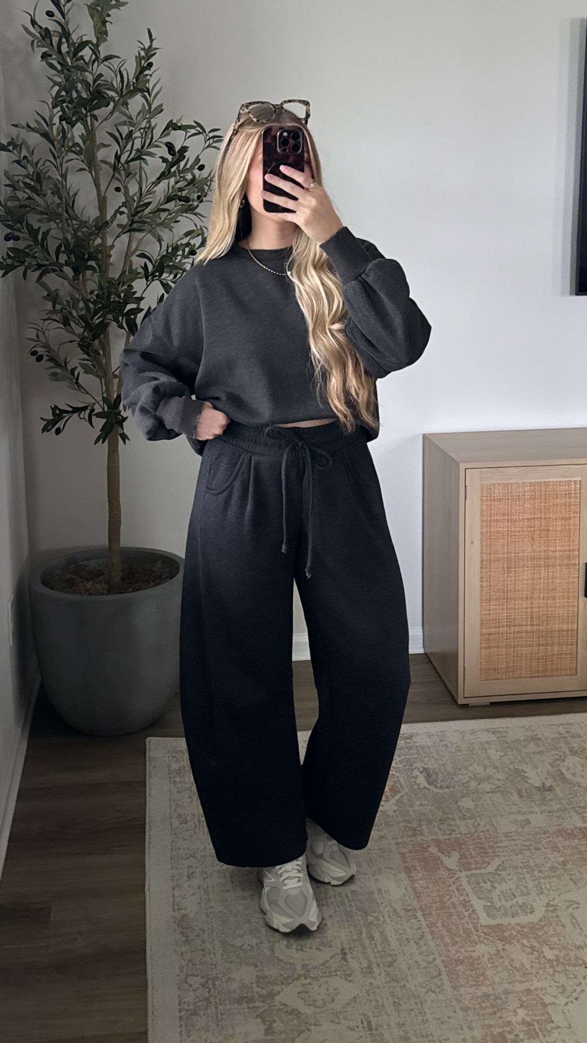 Everyday Fleece Barrel Set / Black