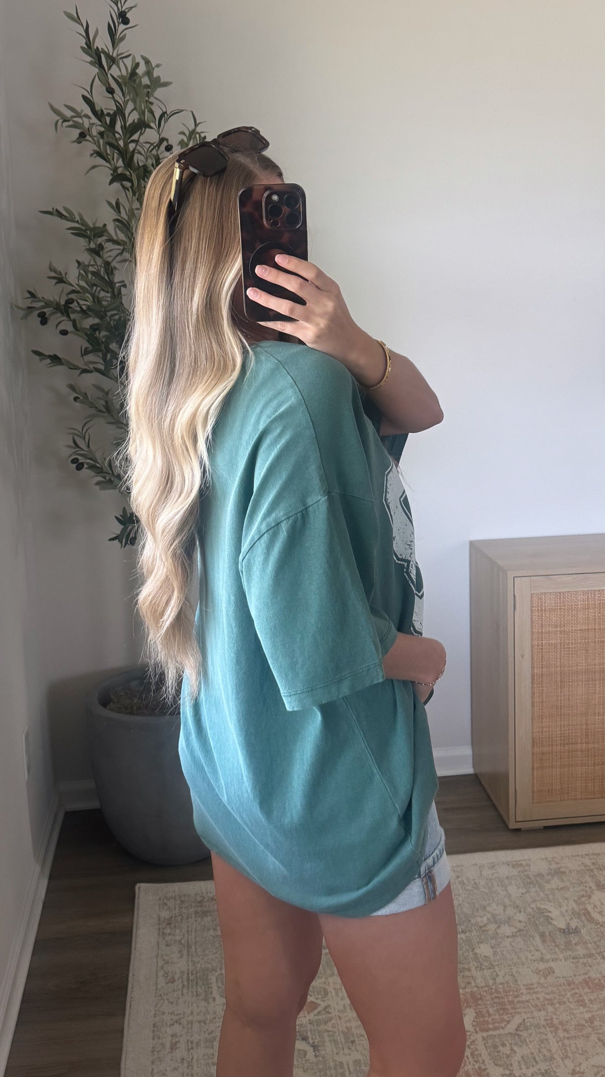 Varsity 98 Graphic Tee / Teal