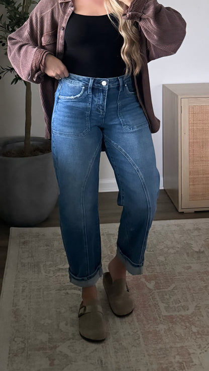 Rowan Comfort Denim / Medium Wash
