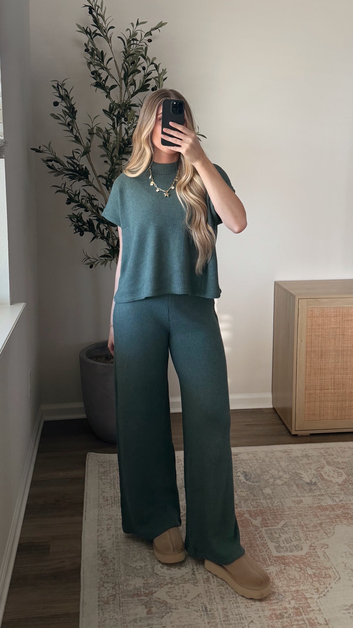 Bella Sweater Set / Jade