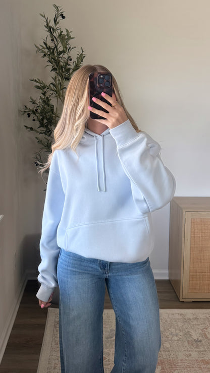 Everyday Comfort Hoodie / Sky Blue