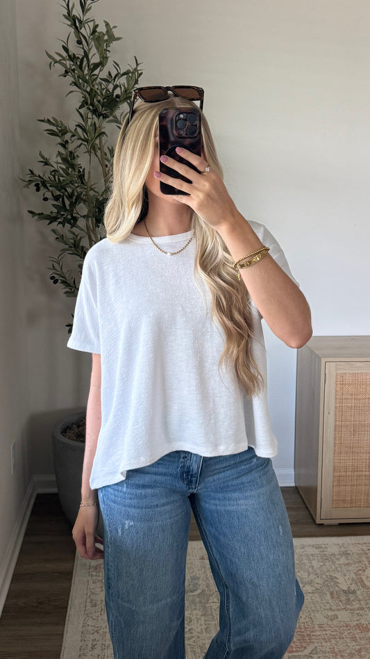 Comfort Cotton Tee / White