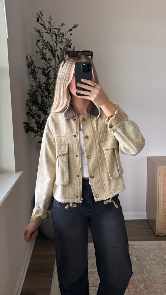 Utility Jacket / Sand