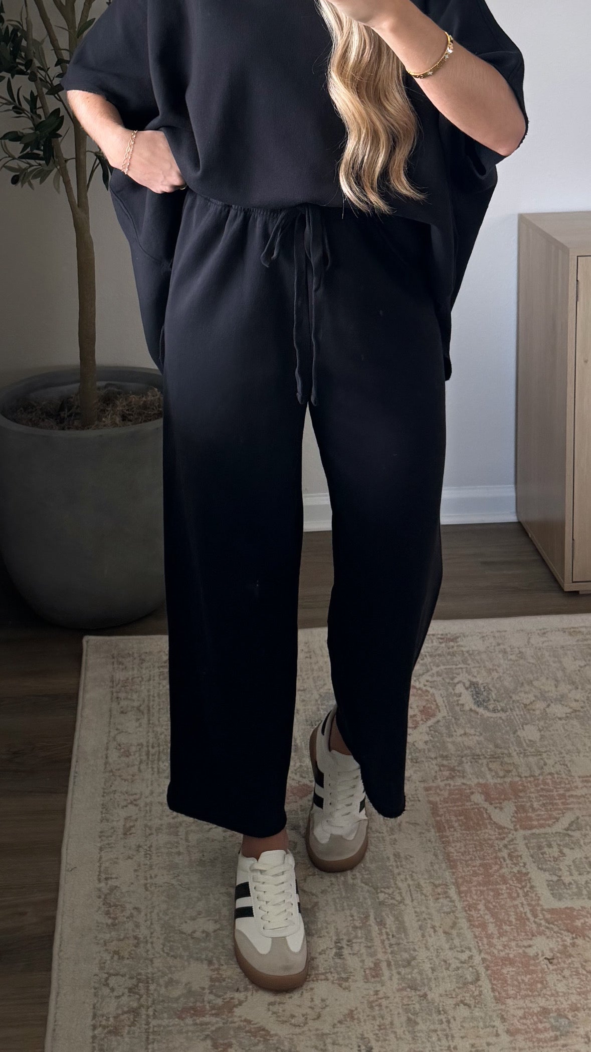 Amelia Lounge Pants / Black