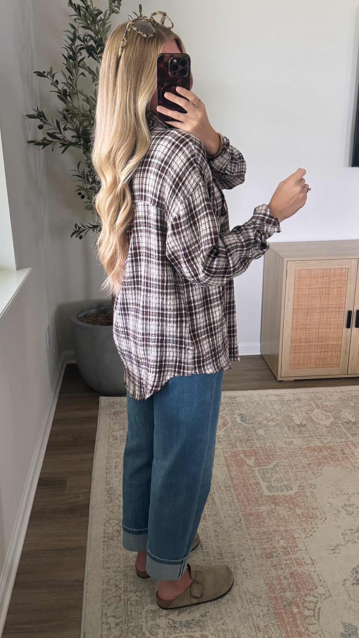 Cider Plaid Flannel / Brown