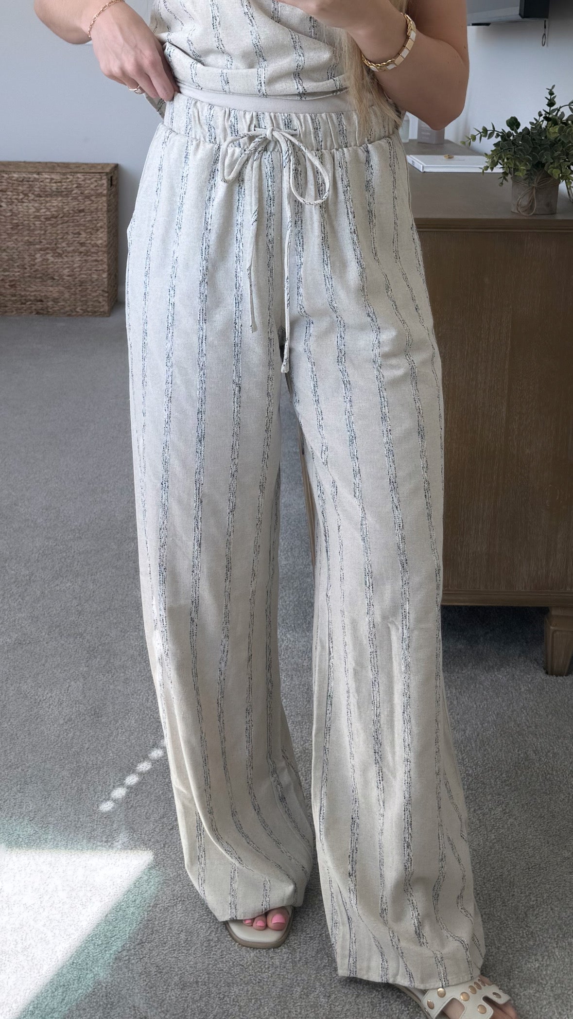 Miami Linen Set / Natural