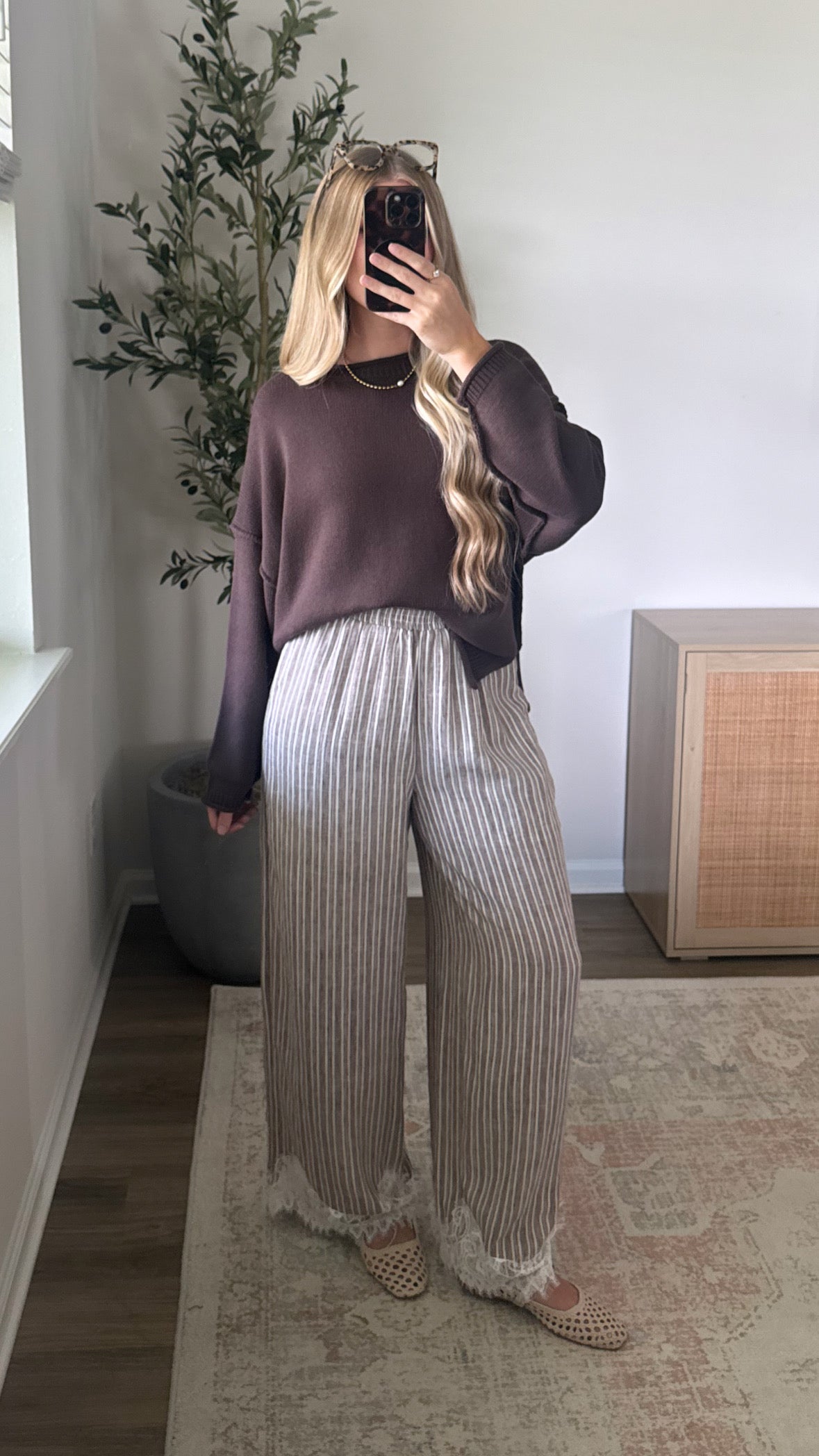 Nova Knit Sweater / Dark Brown