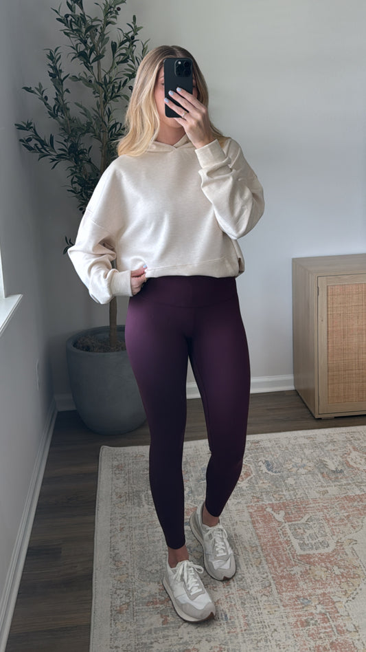 Butter Soft Leggings / Burgundy