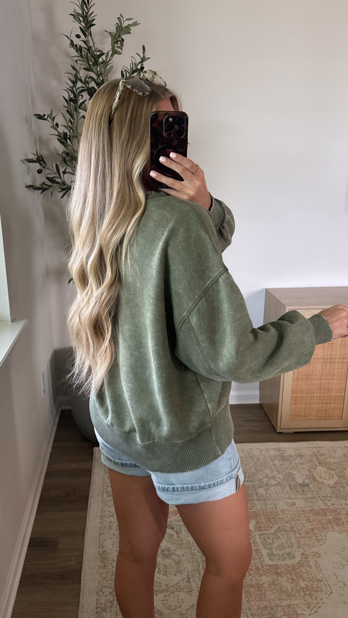 Everyday Fleece Pullover / Olive Green