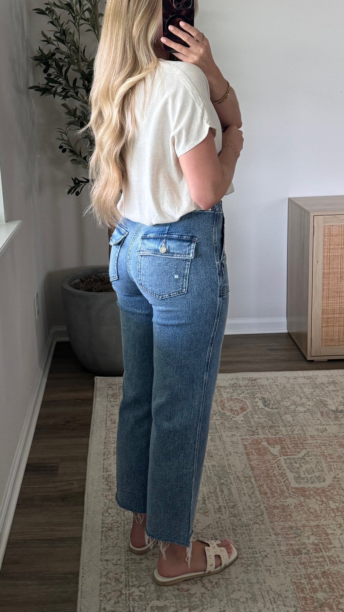 Paisley Comfort Denim / Med Wash