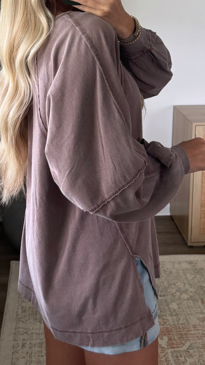 Lightweight Long Sleeve / Chestnut