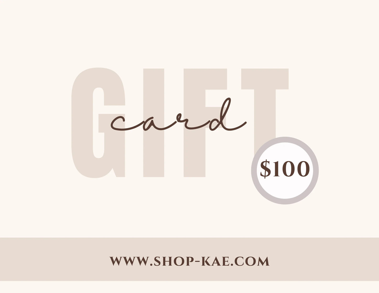 Gift Card