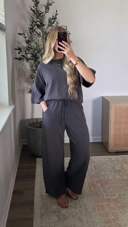 Weekend Lounge Set / Charcoal
