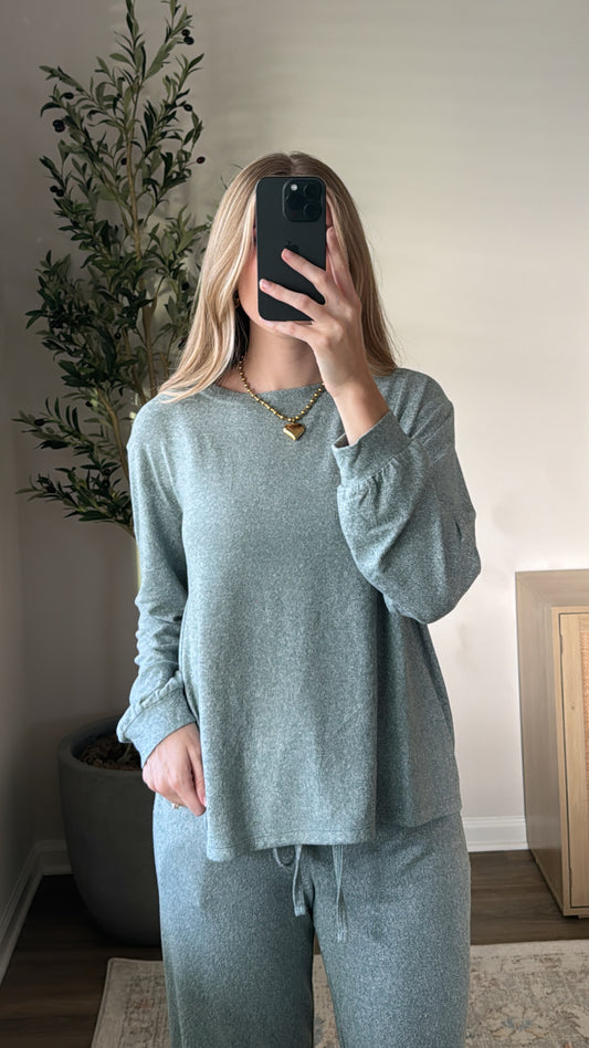 Lux Lounge Top / Jade