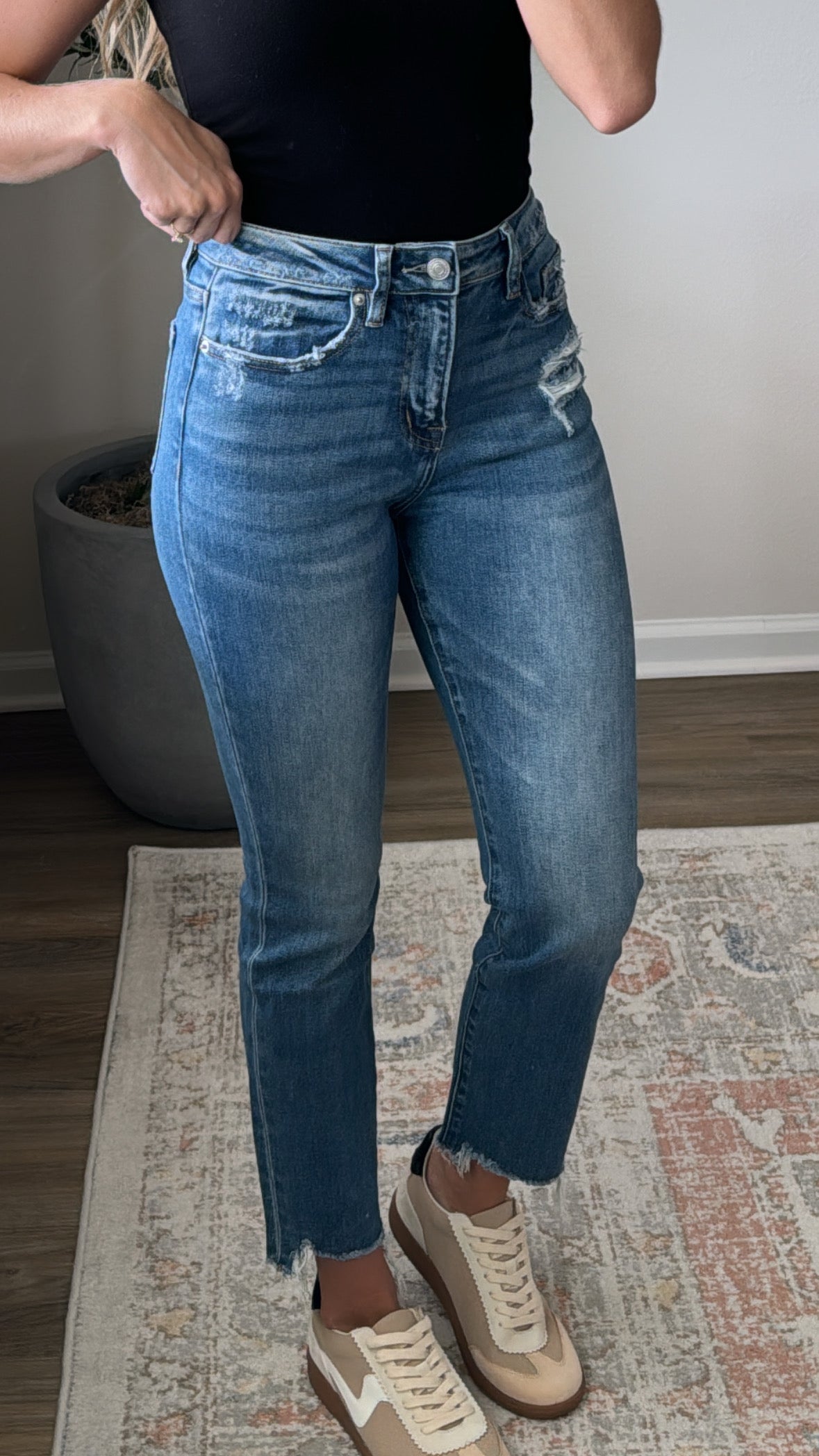 Mica Hannah Jeans / Medium Wash