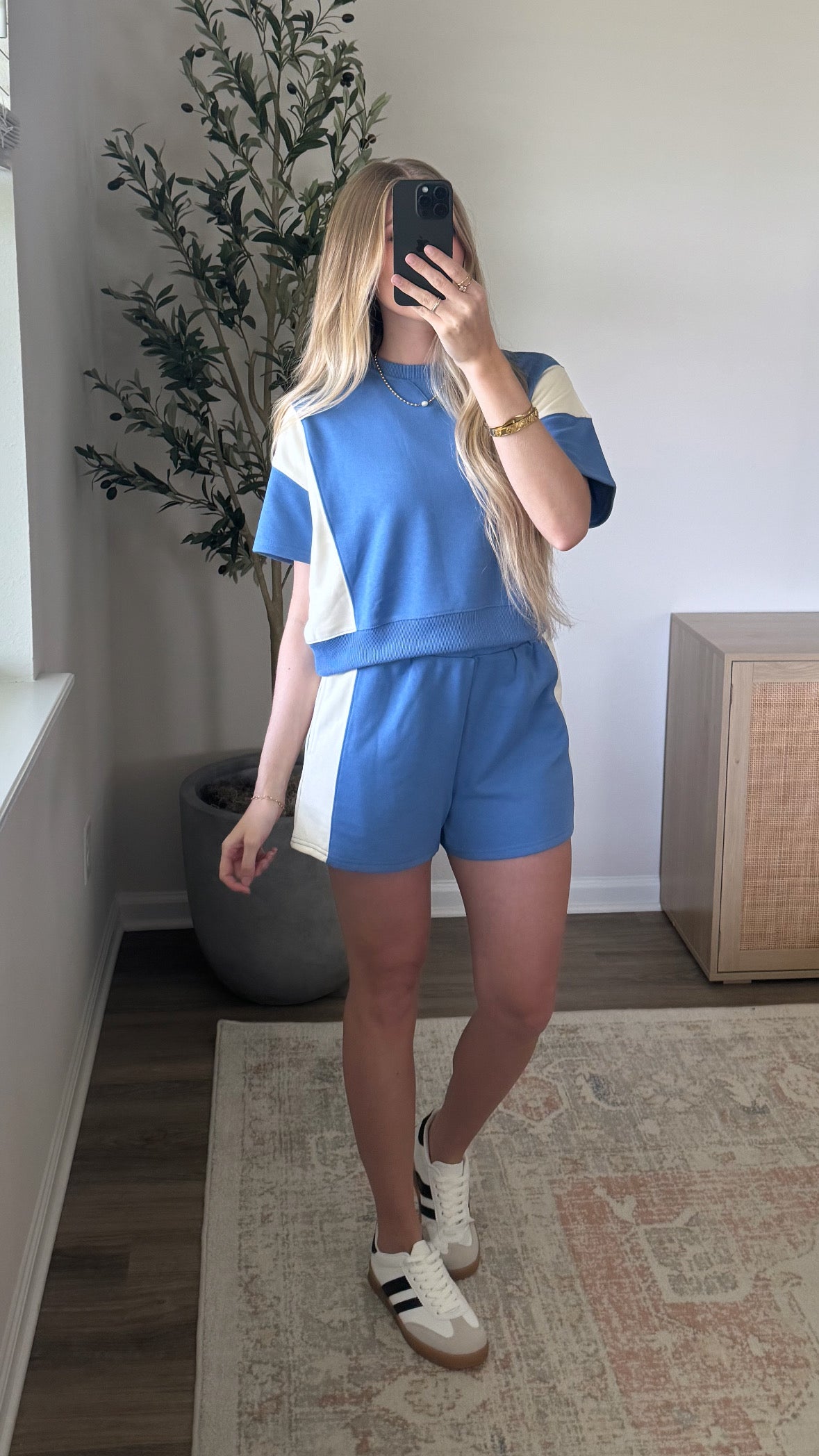 Maya Contrast Set / Blue