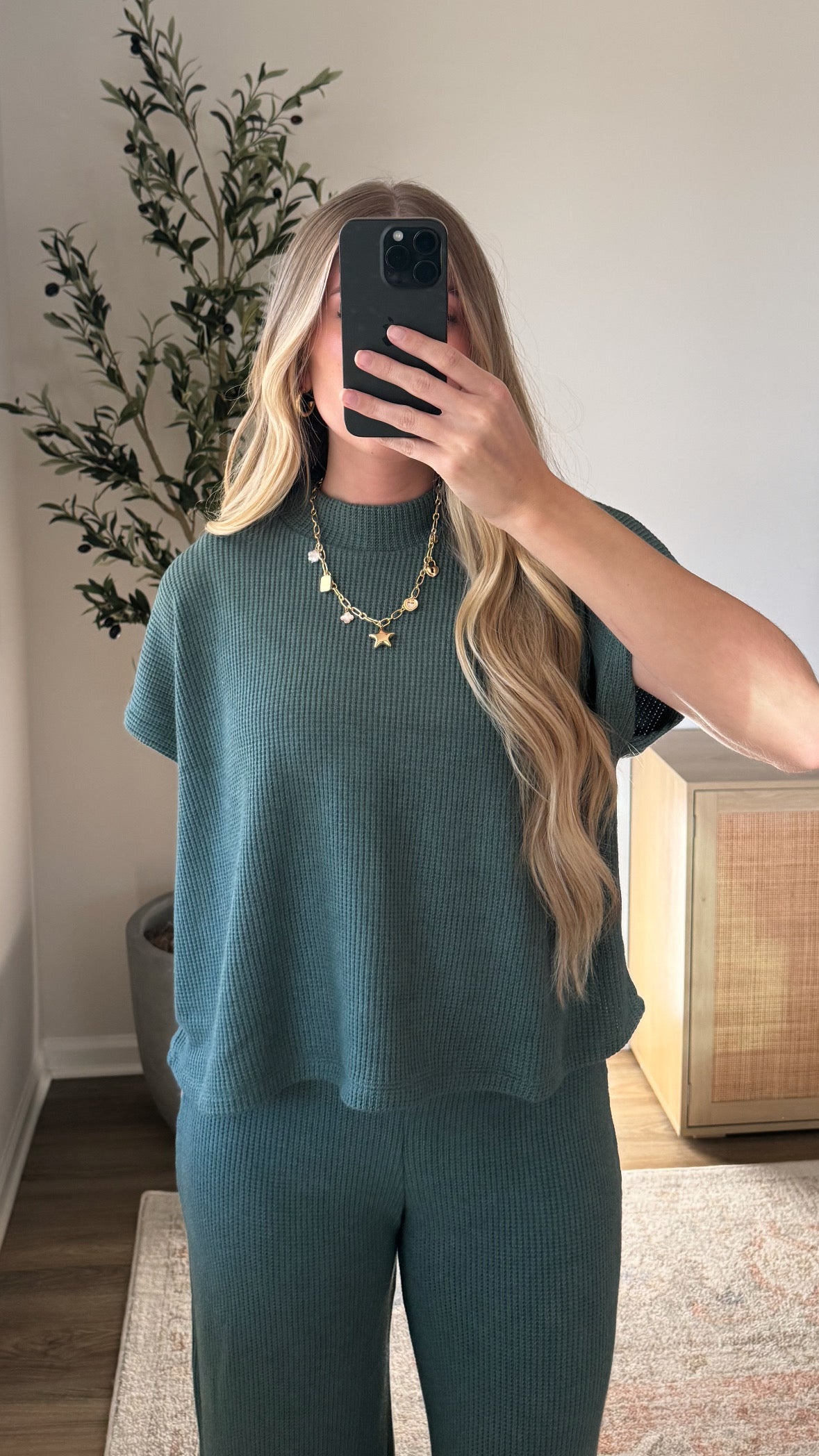 Bella Sweater Set / Jade