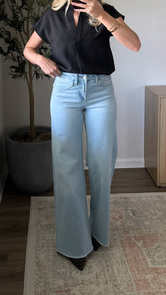 Miranda Wide Leg Denim / Tall Inseam