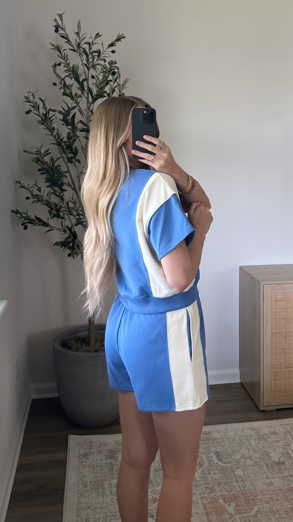 Maya Contrast Set / Blue