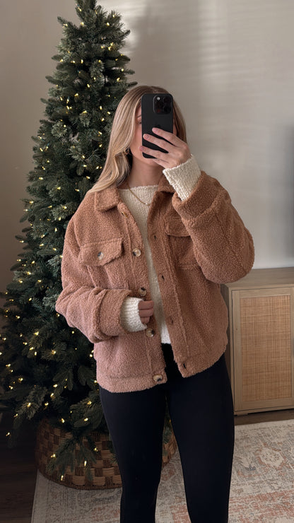 Sherpa Jacket / Toffee