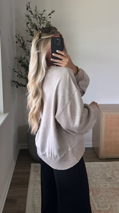 Everyday Fleece Pullover / Sand