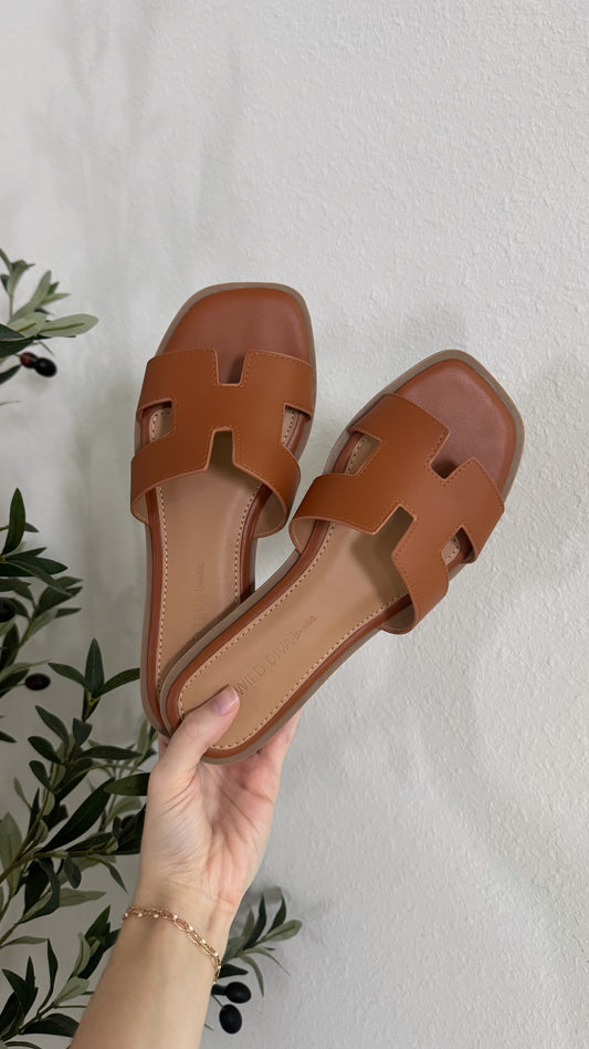 Hazel Sandals / Brown