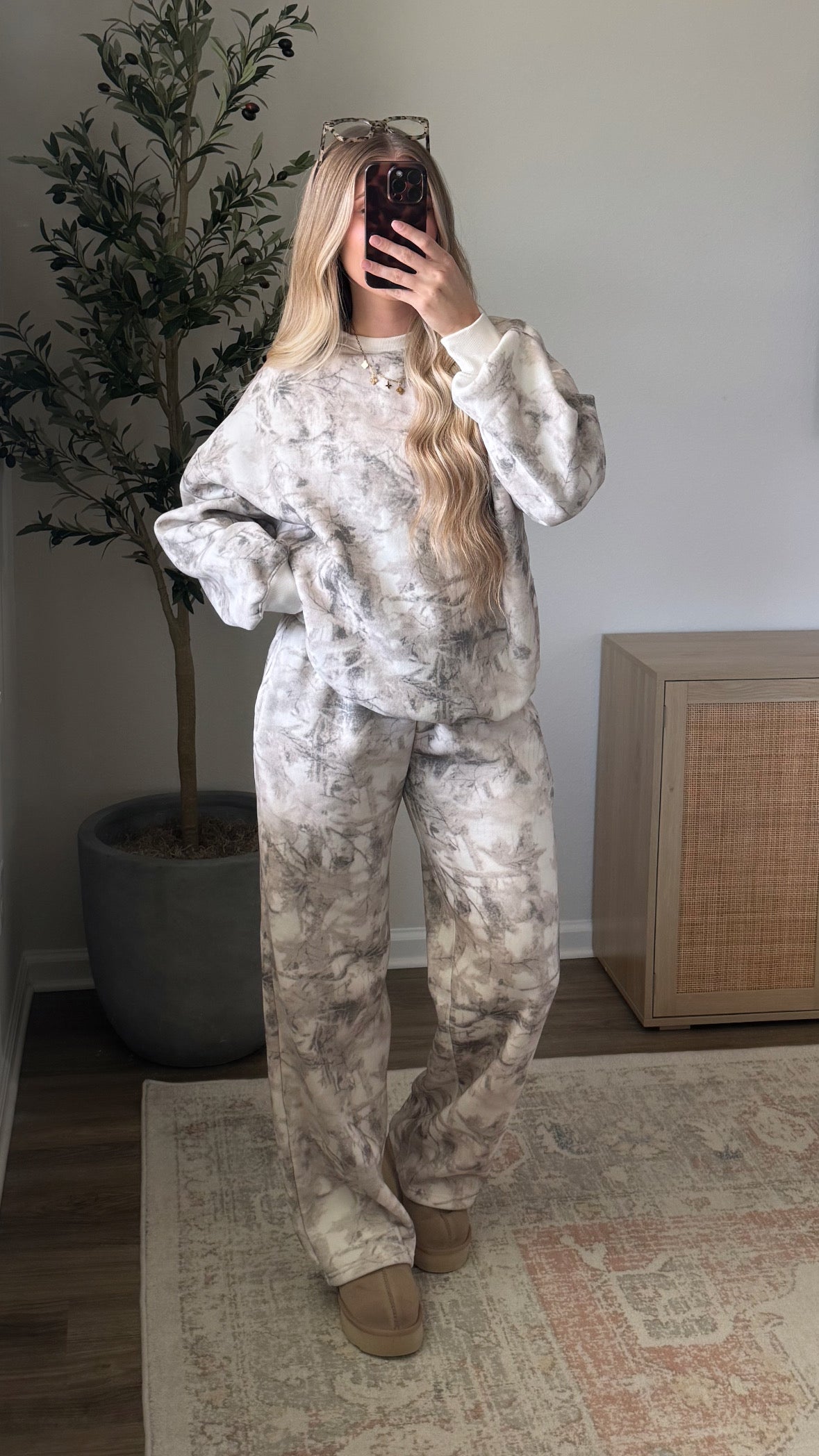 Grey Camo Sweatshirt