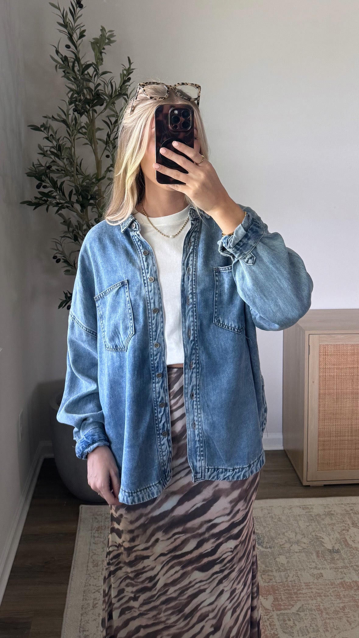Chambray Button Down