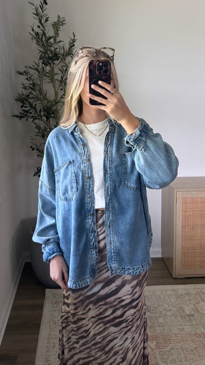 Chambray Button Down