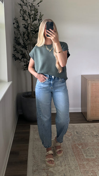 Classic Sweater Vest / Jade
