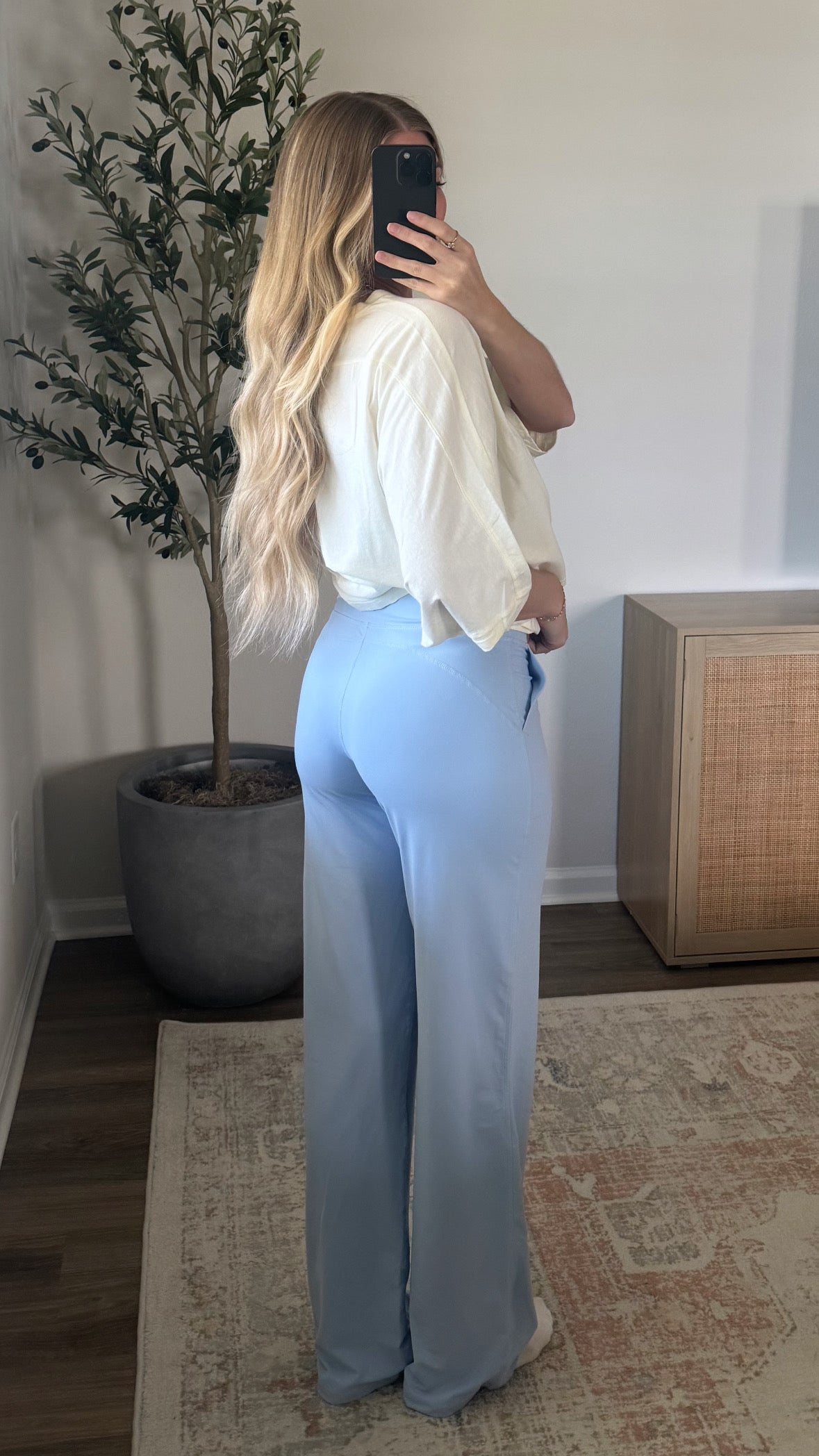 Butter Soft Yoga Pants / Pastel Blue