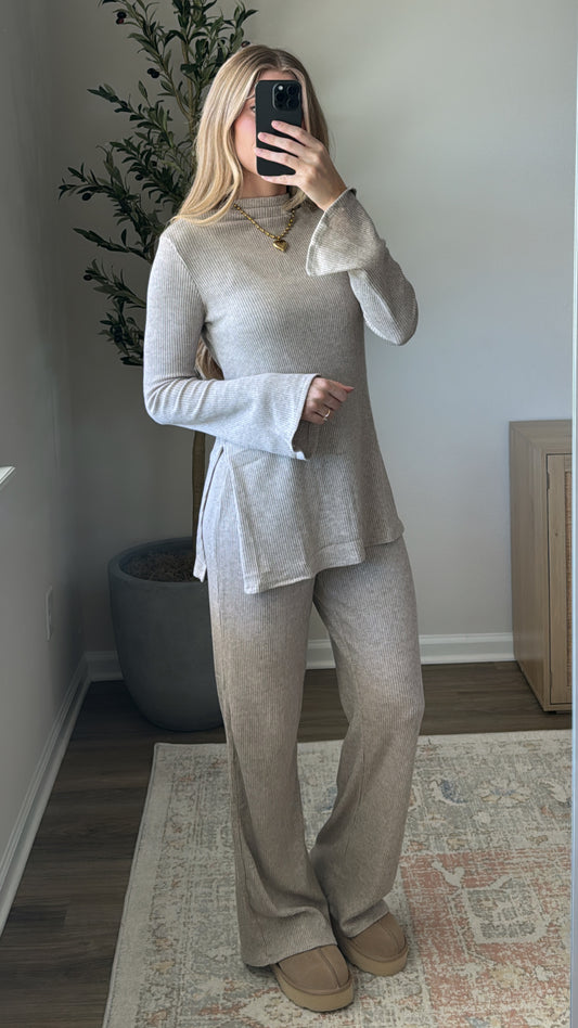 Kamryn Sweater Set / Oatmeal