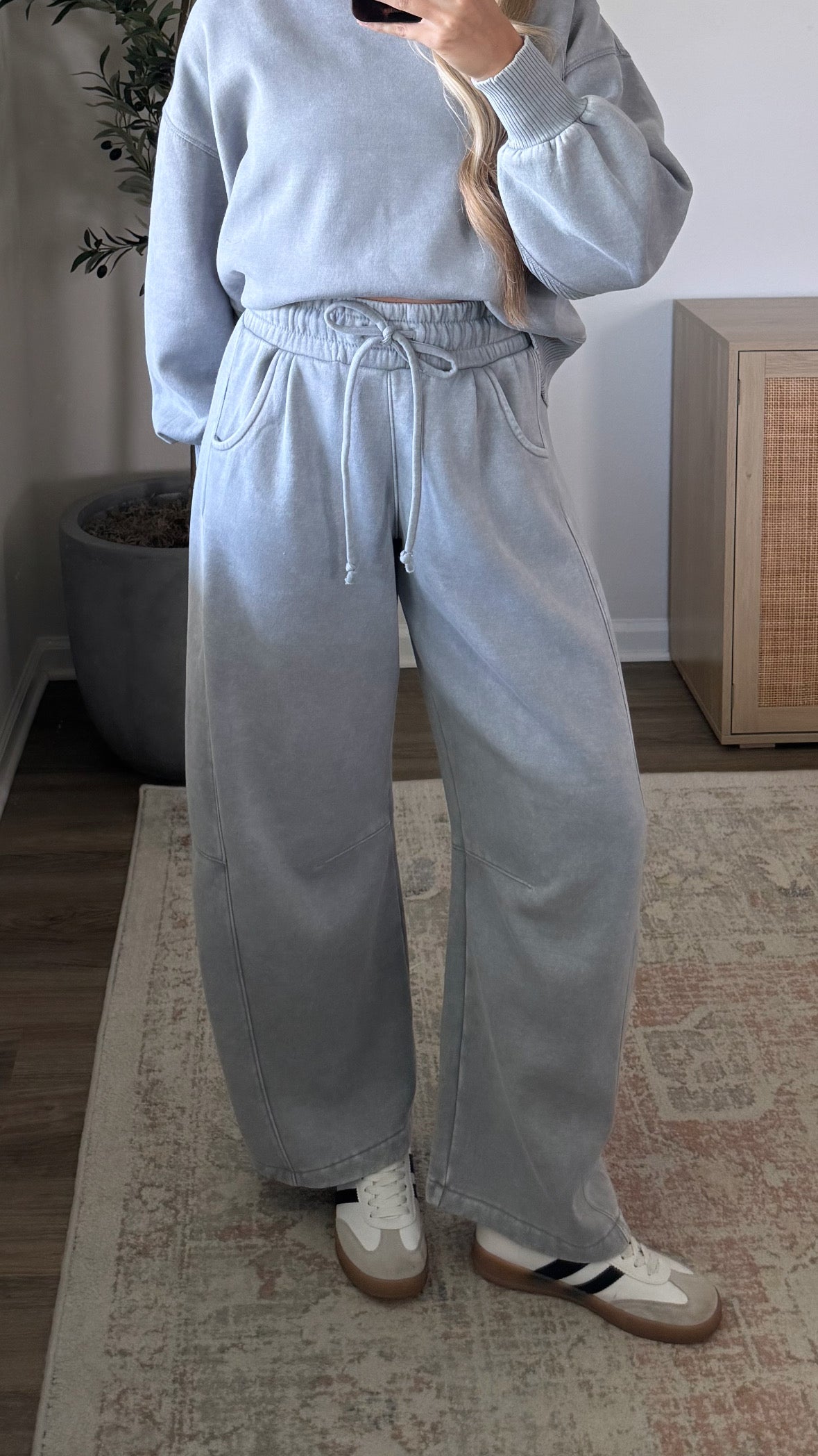 Everyday Barrel Sweatpants / Sleet Grey