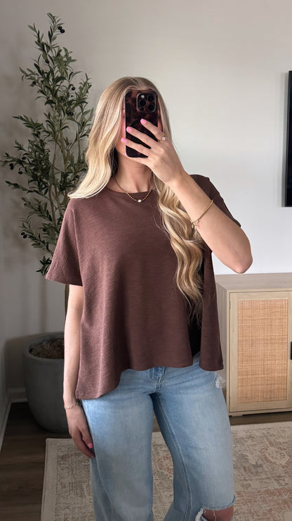 PREORDER (2/12) Comfort Cotton Tee / Brown