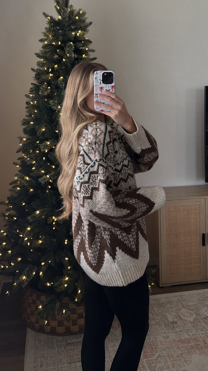 Cabin Sweater / Brown