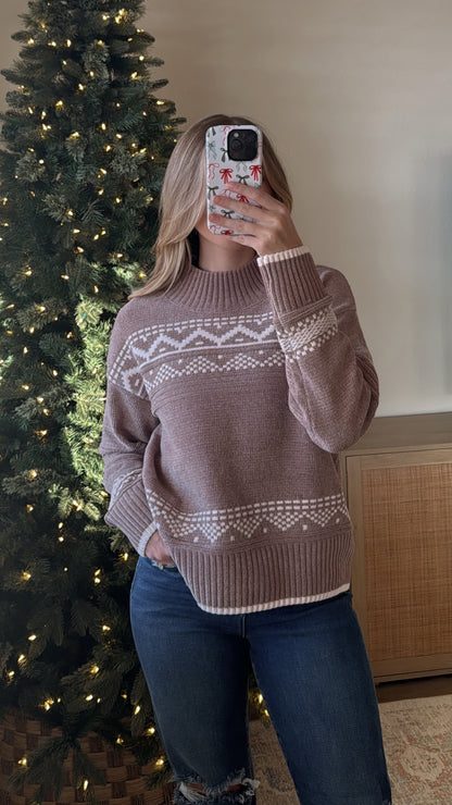 Ivy Mock Neck Sweater