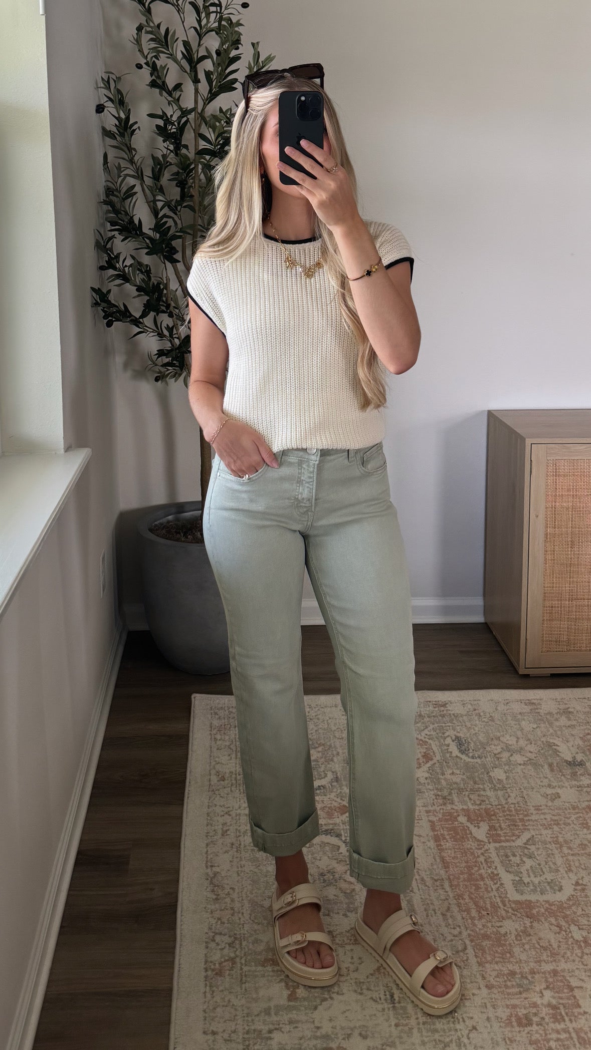 Sage Straight Denim